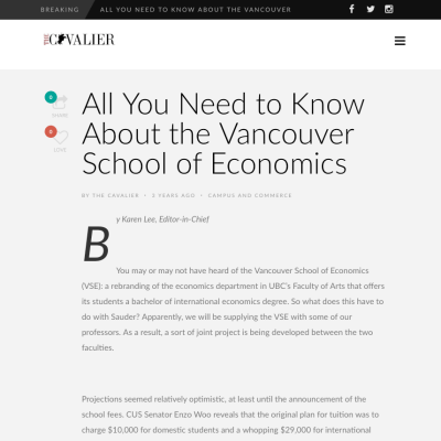 Vancouver School of Economics