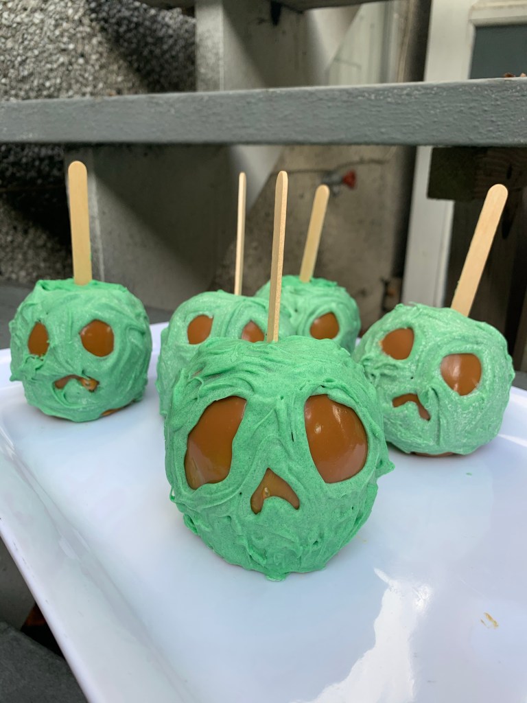 Poisoned caramel apples