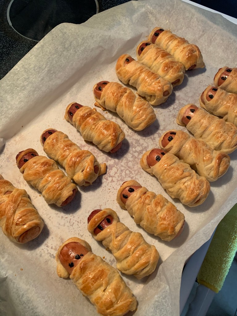 Mummies in a blanket