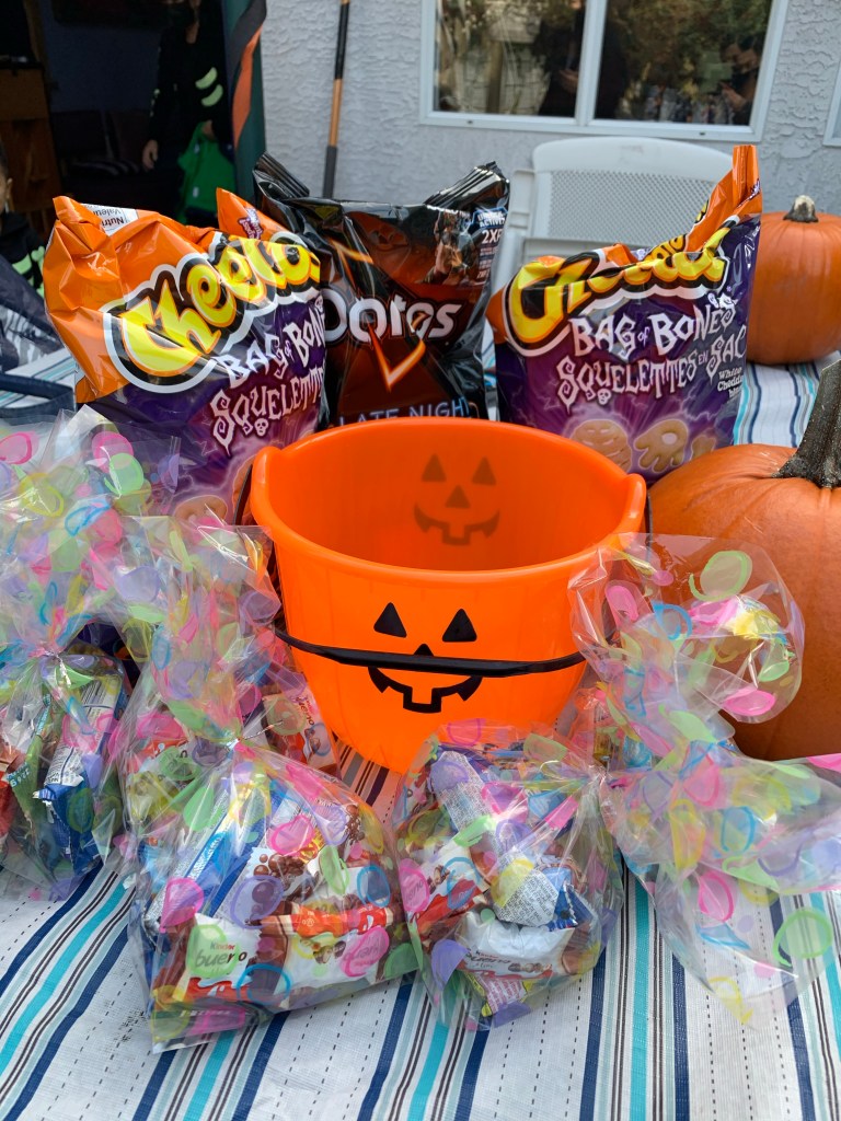 Pre-packed treat bags (to reduce the need to "touch" things individually)